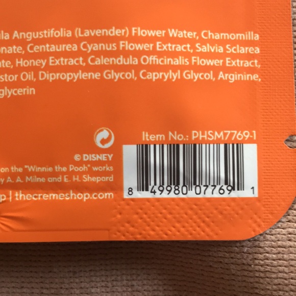 ✨🆕Crème Shop Minni Mouse/Pooh/& Wonder Woman Face Masks!BNIP!✨ - Picture 4 of 14